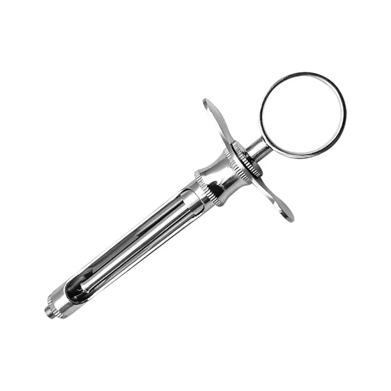 1pcs Intraligamental Syringe Pen-Style Aspirating Stainless Dental Injector Tool Dental Materials