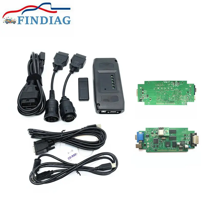 2023A Real cat ET3 Adapter ET 3 ET4 USB Version for cat3 Truck Diagnostic Tool With cat et 2019A 2019C KEYGEN plus 14pin cable