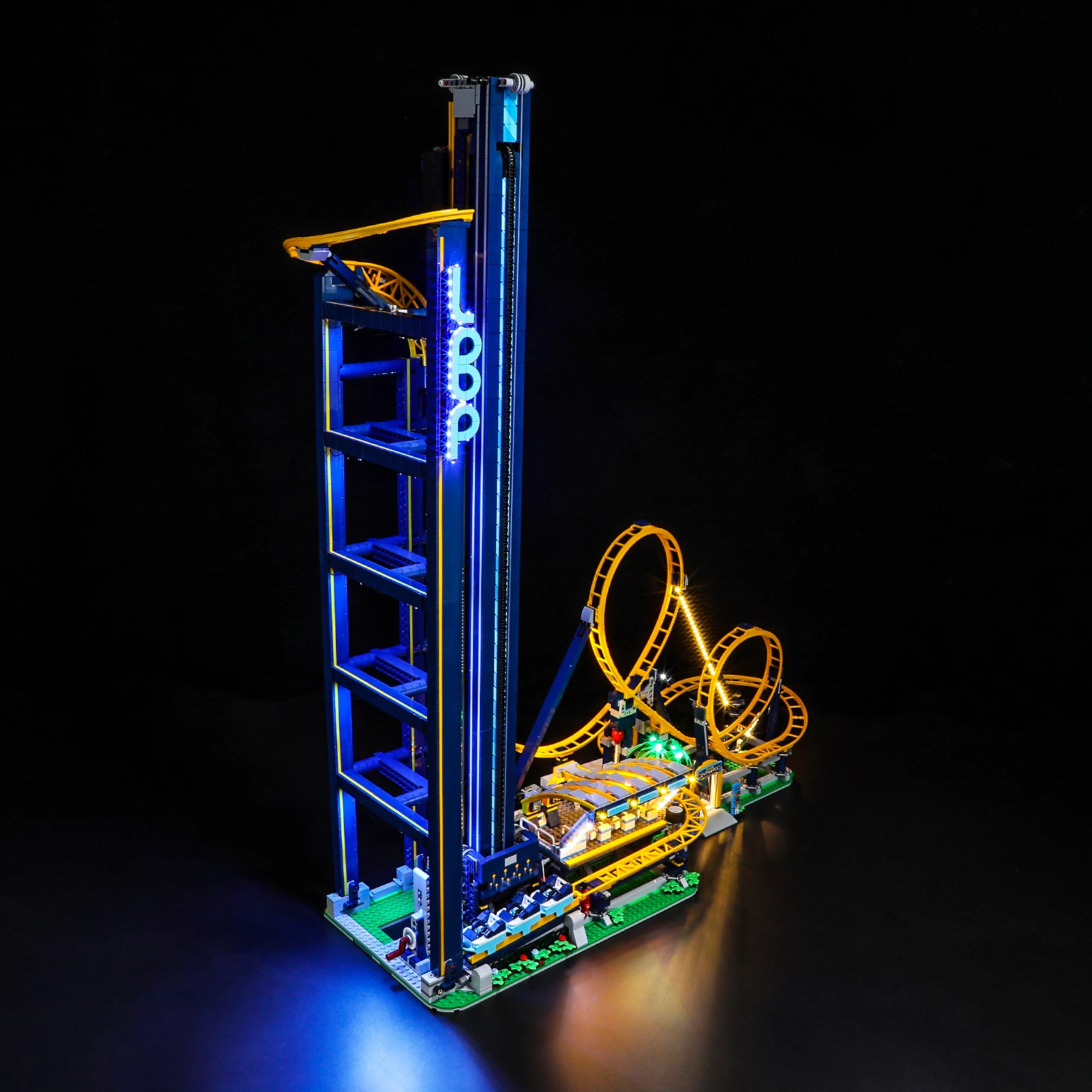 LED Light Kit for 10303 Loop Coaster Building Blocks Light Toy Set (NO Blocks Only LED Light) Bricks Toys for Children To Gift