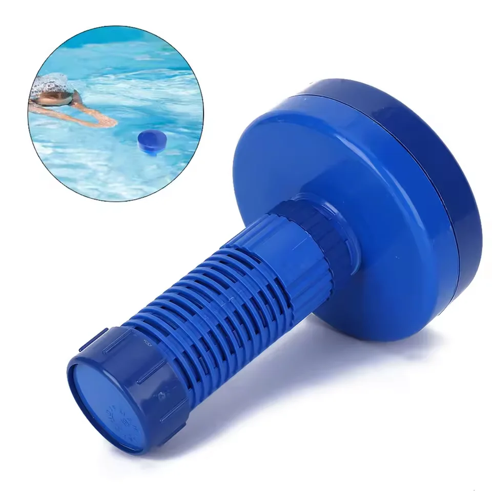 Floater Dispenser for Spa, Hot Tub and Pools for 1 Inch Chlorine or Bromine Tablets. Swimming Pool Disinfection Equipment view 2