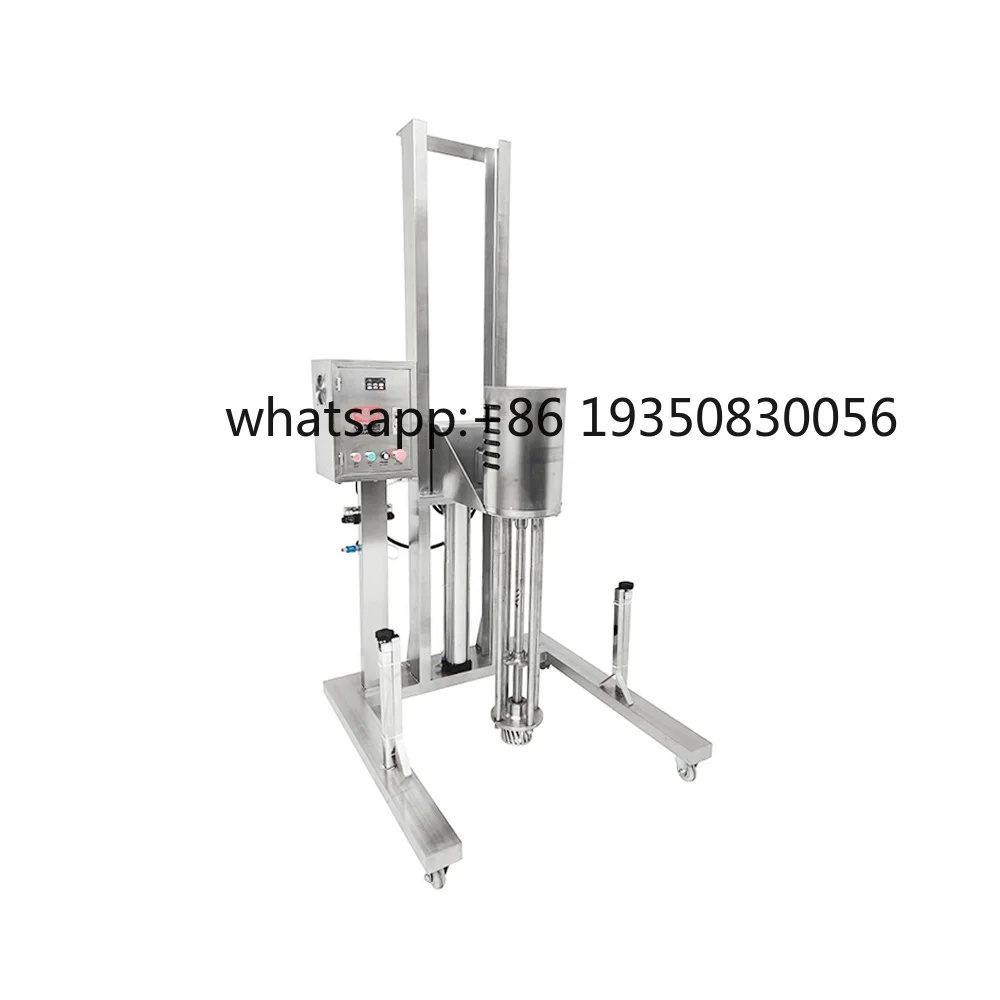 Customizable High Speed Emulsifier  Stirrer Batch Cabomer Homogenizer High Shear Mixer