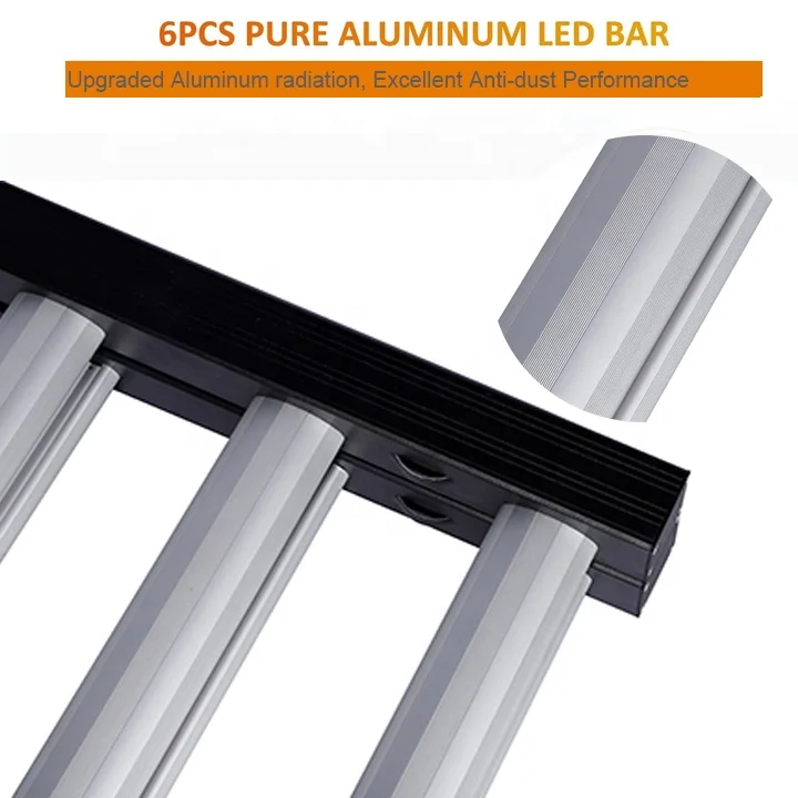 ไฟปลูกพืชแบบหรี่แสงได้ SANYIBA สำหรับปลูกผักและดอกไม้ในโรงเรือนเชิงพาณิชย์ สำหรับปลูกพืชแนวตั้ง 720 วัตต์ 1000 วัตต์ โครงอะลูมิเนียม