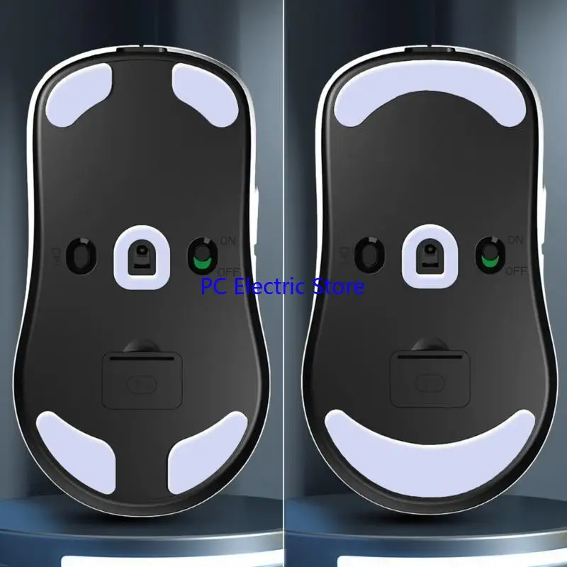 

F19c 2sets для Ninjutso Gaming Mouse Mouse наклейка мыши коньки скользит изогнутый край