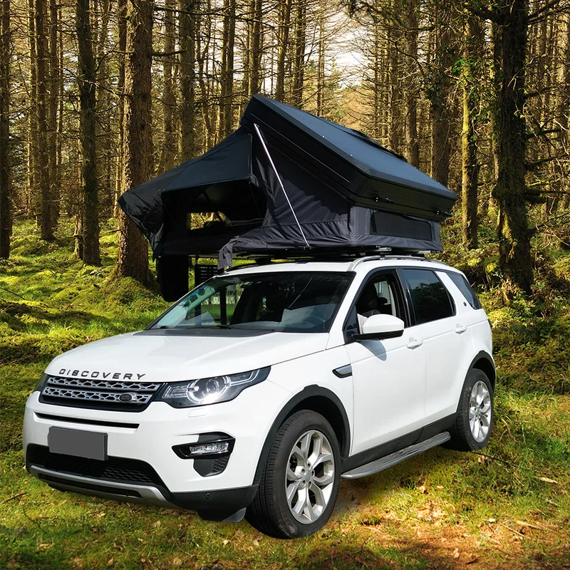 New all-aluminum alloy roof tent car travel hard shell car tent outdoor camping self-driving tour car