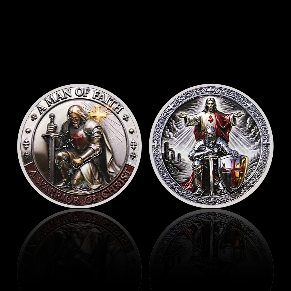 Christliche Ritter-Gedenkmünze – Token Coin Mechanism Bewertung und Preis