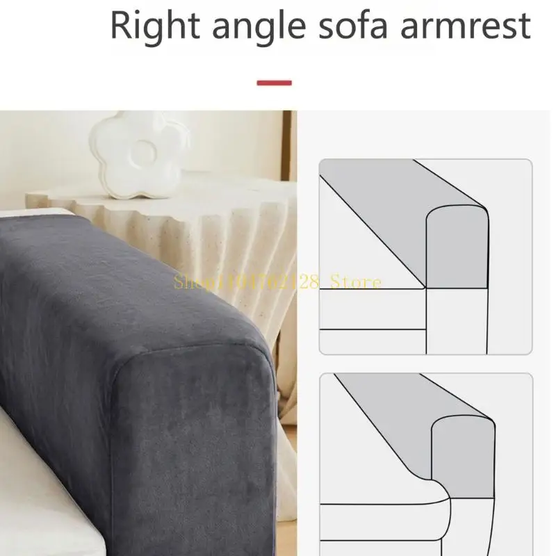 Left And Right Set Of 2 Arm Chair Covers Couch Arm Slipcovers best sale