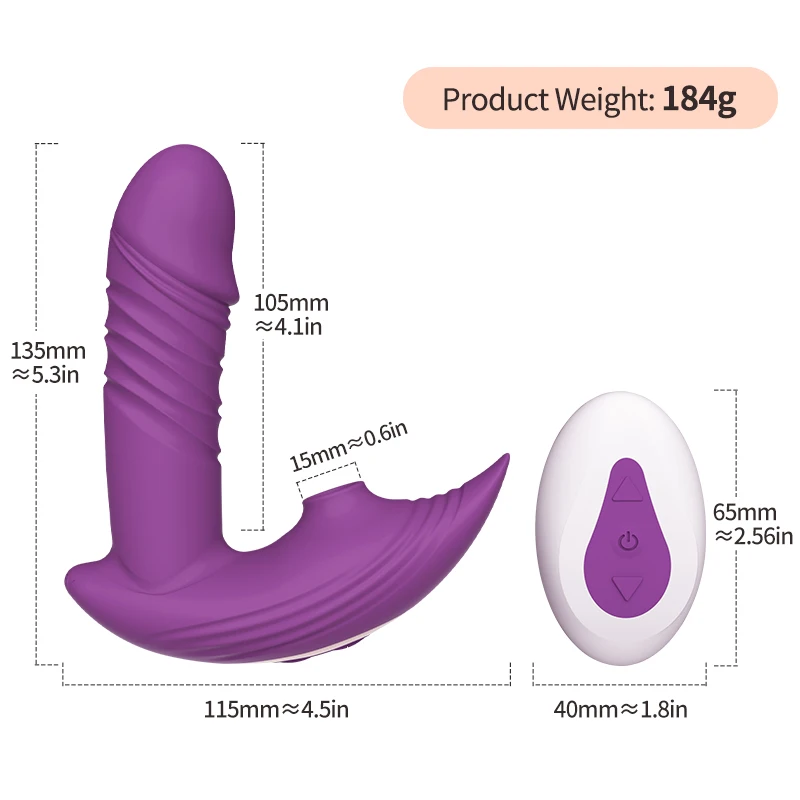 10 Modes Clit Sucking Vibrator 2 In1 Women Sex Toys 3 Speed Telescopic Dildo Vibrators Vaginal G-spot Stimulation Adult Product