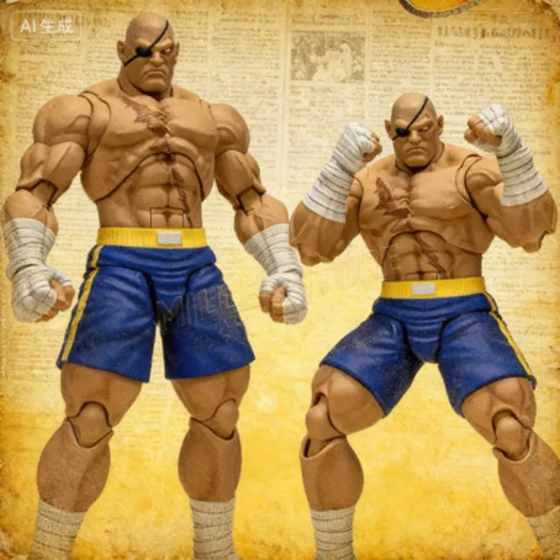 

Spot Sale24 Hours Delivery Original Storm Toys ST ARENA3 1/12 ARENA Sagat Animation Series Figure Mol Toy Collection Giftin Stoc