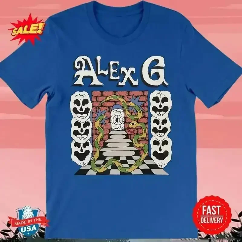 Alex G Poster Concert Blue T shirt S 5XL