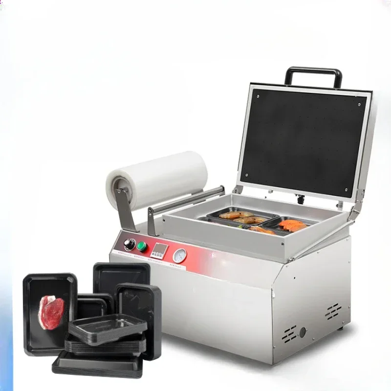 Vacuum body fitting packaging , fully automatic body machine, high-end vacuum suction for steak salmon