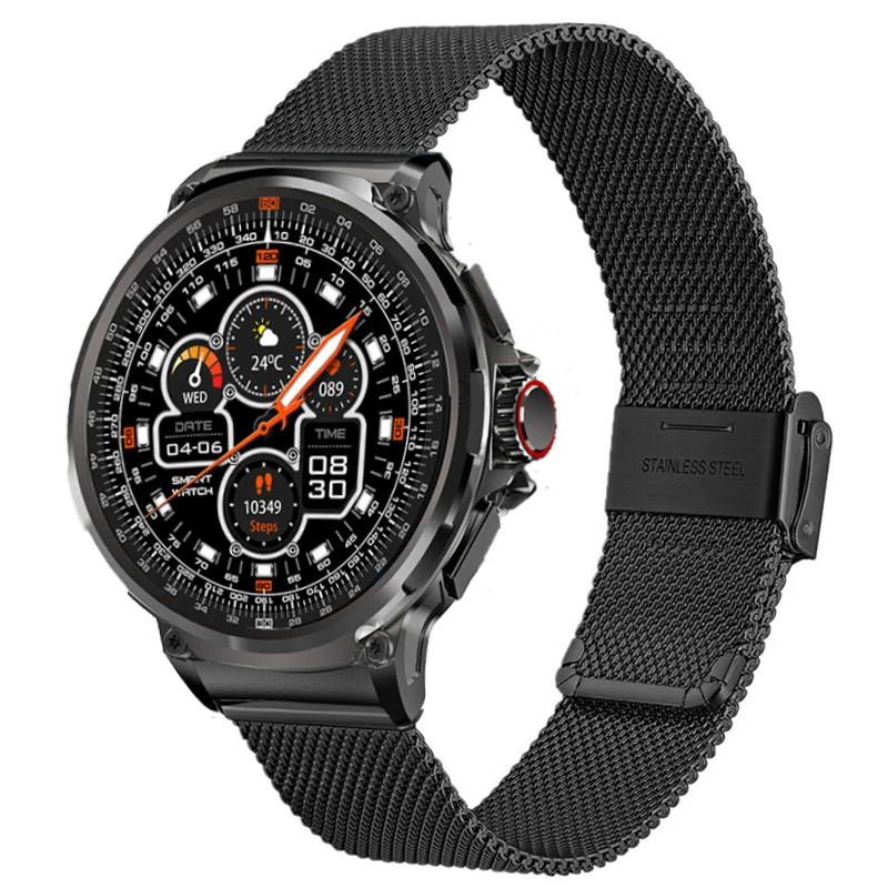 Быстросъемный ремешок из нержавеющей стали 24 мм для COLMI V69, сменный ремешок для умных часов COLMI V69, металлический браслет, аксессуар Correa