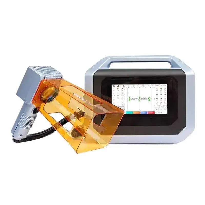 

20W 30W 50W Multifunction Small Portable Handheld Fiber Marking Hine Mini Hand Held Laser Engraving Printer