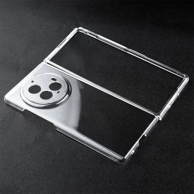 Transparent Shockproof Case for Vivo X Fold 3 Pro Case Anti-knock PC Hard Cover For Vvio X Fold3 Pro X Fold3pro  Cover image 2