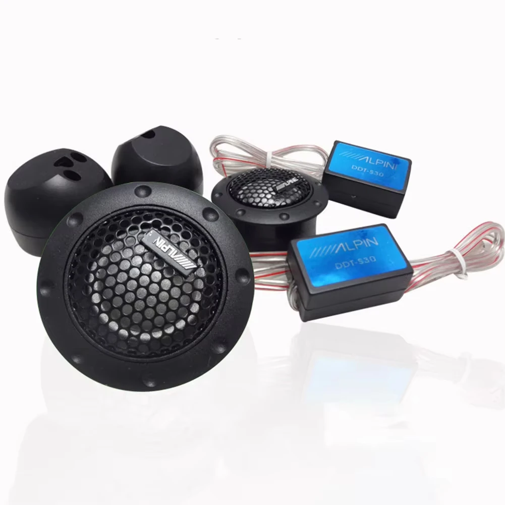DDT-S30 Car Tweeter Car Audio Silk Film for Car Modification 180W High-Pitched Audio Loudspeaker Car Audio Modification