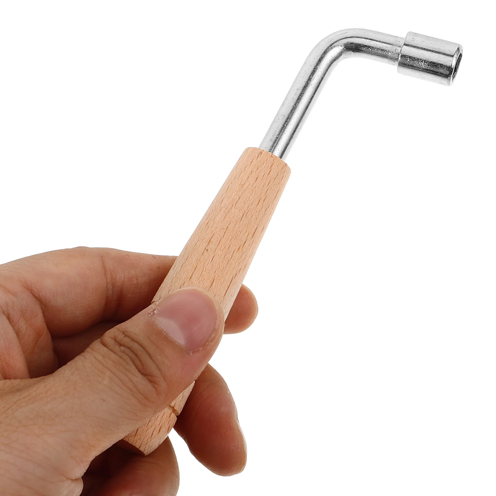

2pcs Harp Wrench Piano Tool L-Shaped Stringed Instruments Wrench For Lyre Harp 35X115 7.0 Hexagonal Wooden Tuning Pegs Wood