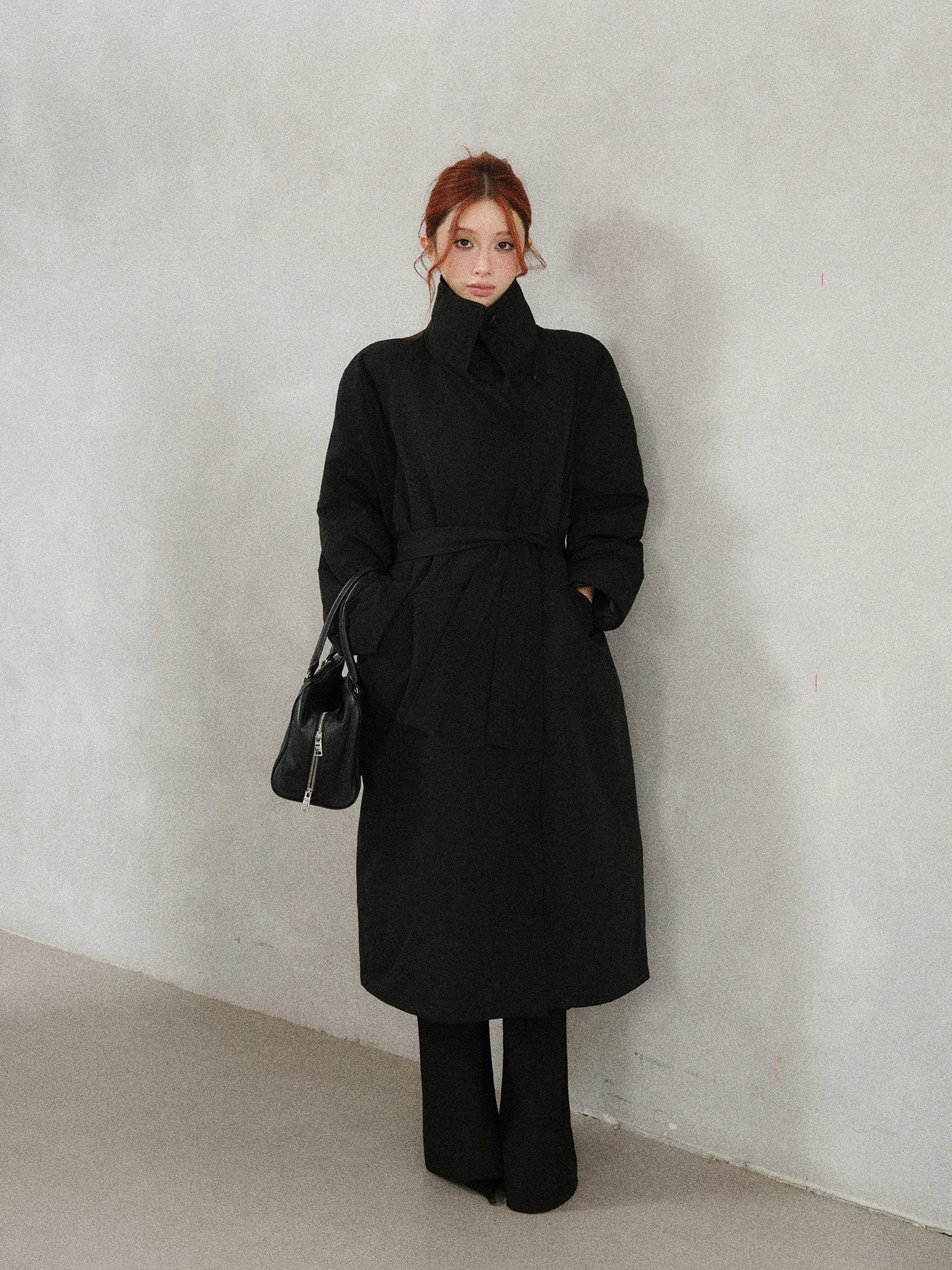 

Высококачественный пуховик из 90% белого пуха, теплый удлиненный жилет с поясом, корейский стиль, женское зимнее пальто