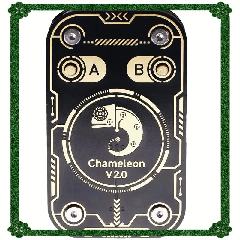 Dostawa w 24 godziny Chameleon V2.0 Emulator czytnika inteligentnych chipów RFID Chameleon NFC Duplikator + 2 breloki XUID/karta CUID 125K 13.56M C