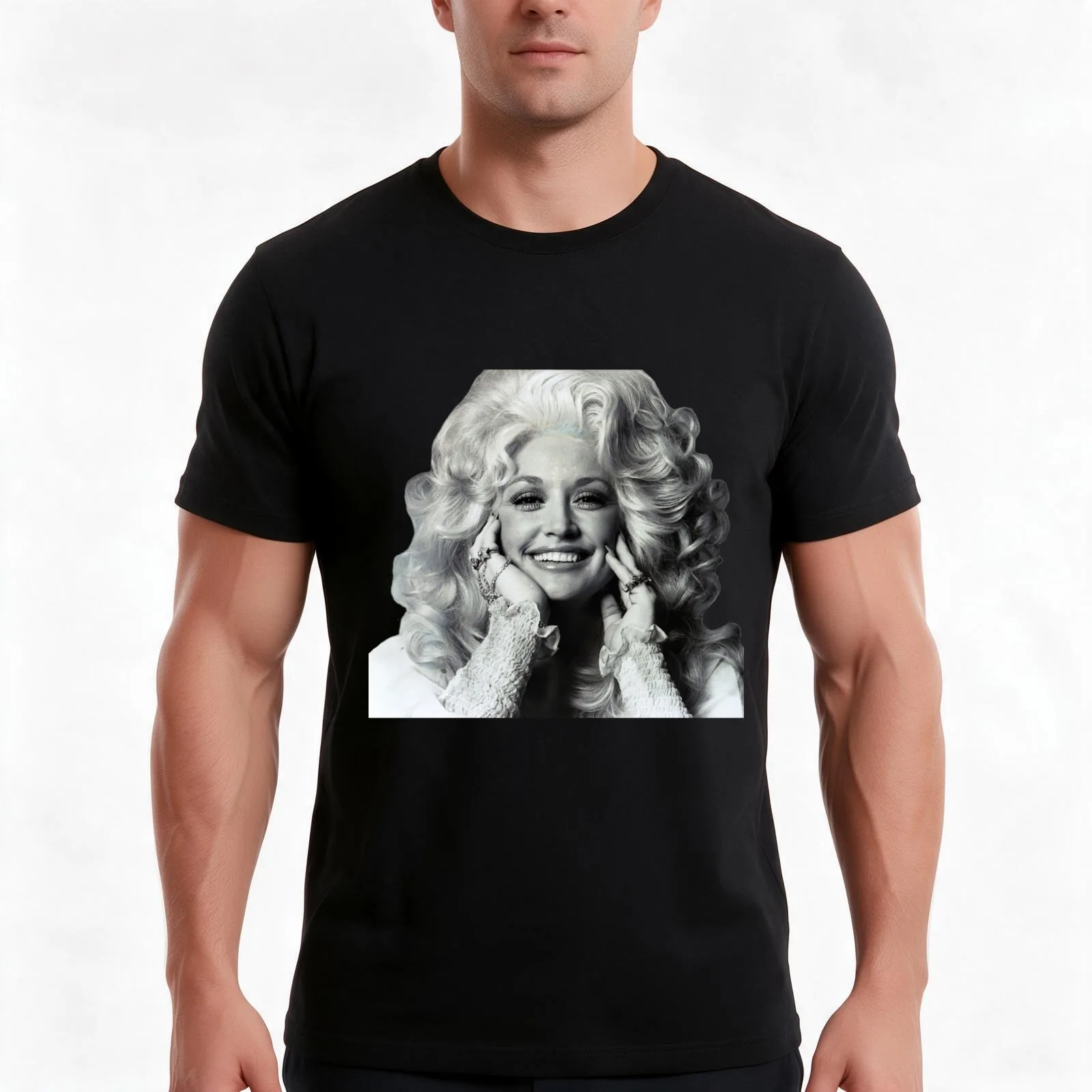 The Gorgeous Dolly Parton T-Shirt Summer Casual Cotton Tee Oversized Streetwear Tops Vintage Graphic Print Unisex Men Women