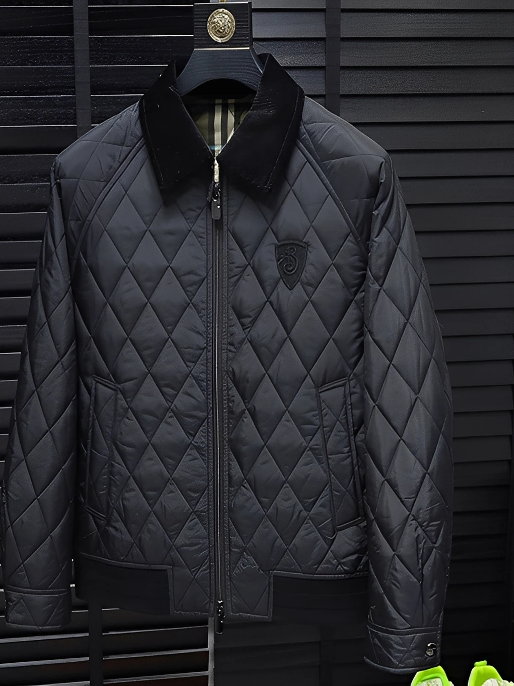 

Faionable Casual Men's Cotton-Padded Jaet Stand Collar Youth Polyester Fiber Warmth Autumn Winter New Arrival Street Sle