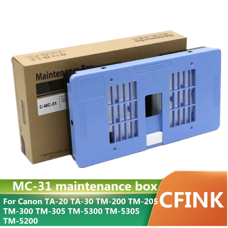 

MC 31 For Canon MC-31 maintenance box For Canon TA-20 TA-30 TM-200 TM-205 TM-300 TM-305 TM-5300 TM-5305 TM-5200 TM-5205 printer