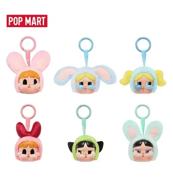 POP MART CRYBABY x Powerpuff Girls Series - Vinyl Face Plush Blind Box