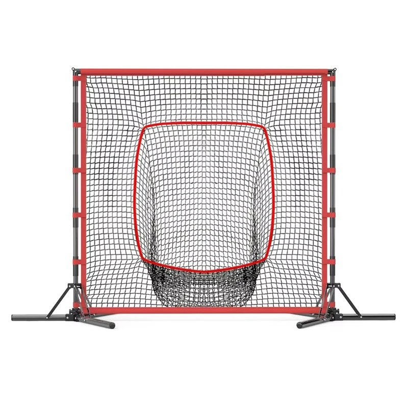 

Cross-border Hot Selling CUSTOM Baseball Softball Multifunctional Practice Net Polyester Steel Tube Fiberglass
