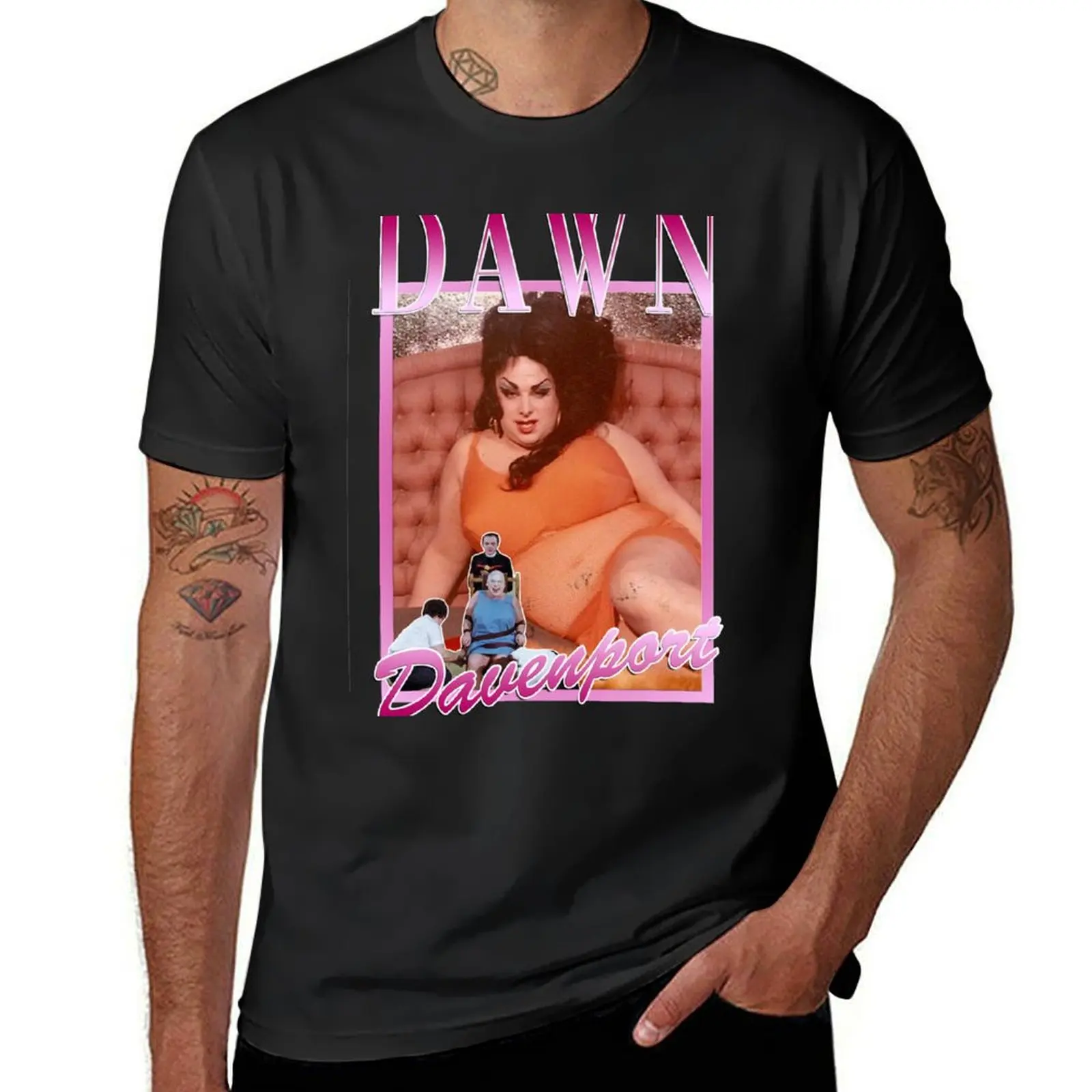 

Dawn Davenport T-Shirt quick-drying anime clothes new edition tees mens big and tall t shirts