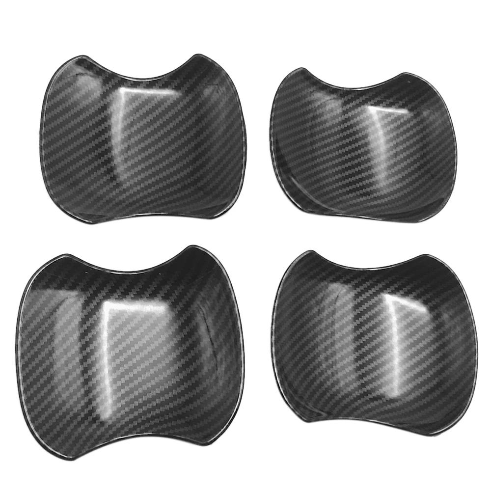 4PCS Carbon Fiber for Voxy Noah R90 2022 Car Door Bowl Decoration Cover Trim