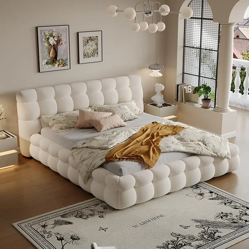 

Mobile Princess Bed Bedroom Children Luxury Double Single Modern Massage Bed Multifunctional Design Cama Solteiro Home Furniture