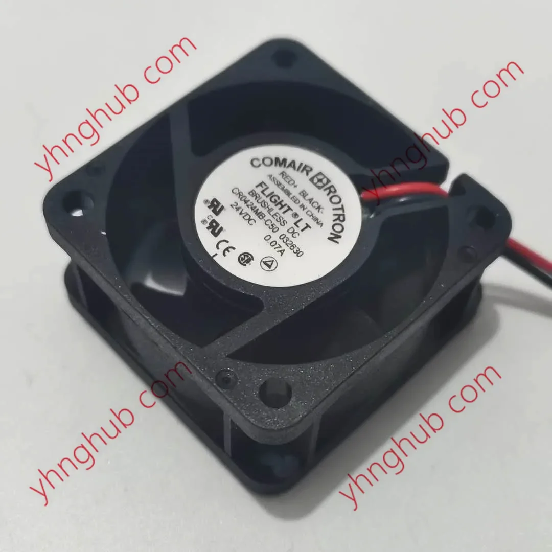 Comair Rotron CR0424MB-C50 DC 24V 0.07A 40x40x20mm 2-Wire Cooling Fan