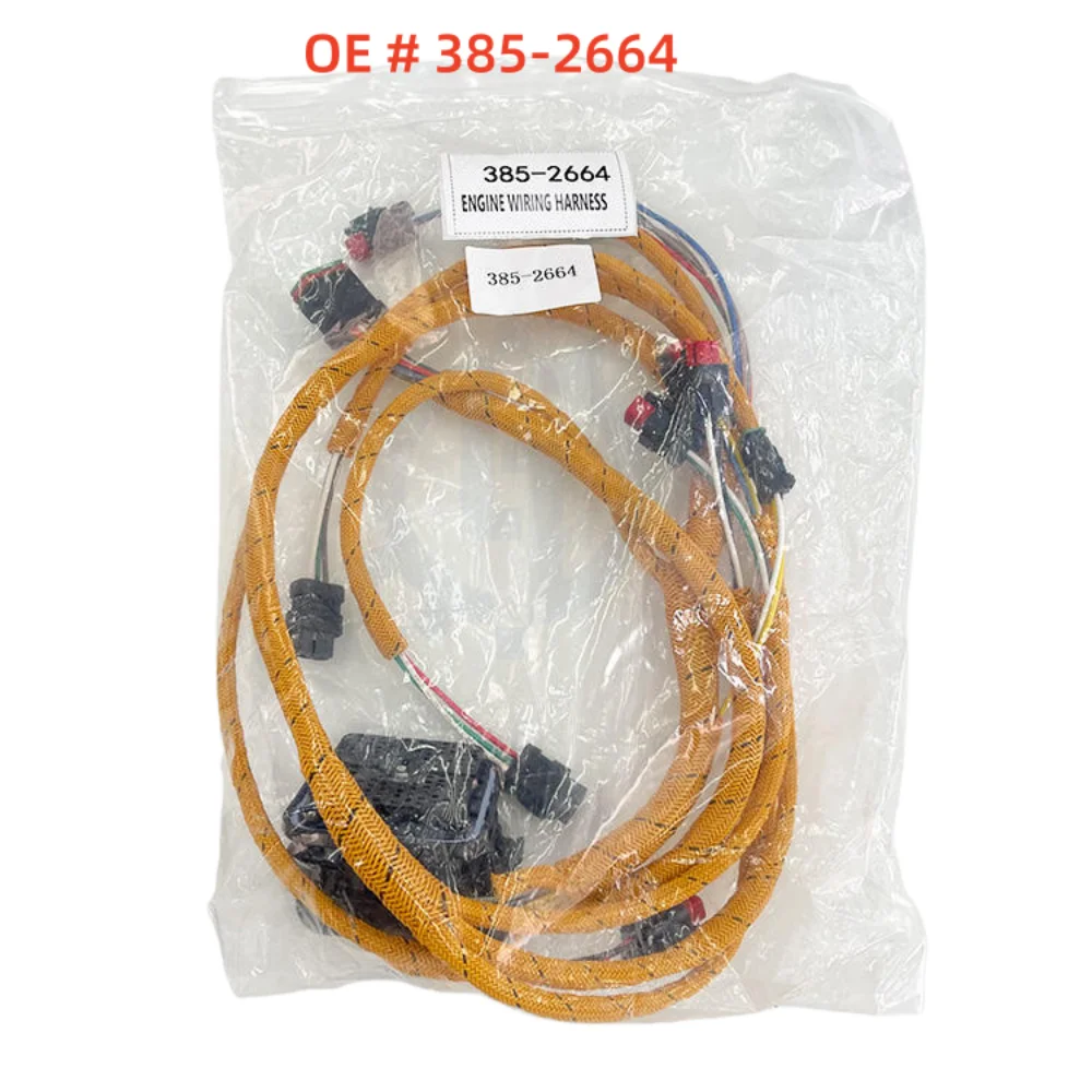 

Высокое качество, новый жгут проводов 385-2664 C11 C13 для двигателя Caterpillar 345C 345D E345DL 349D 349D2 725