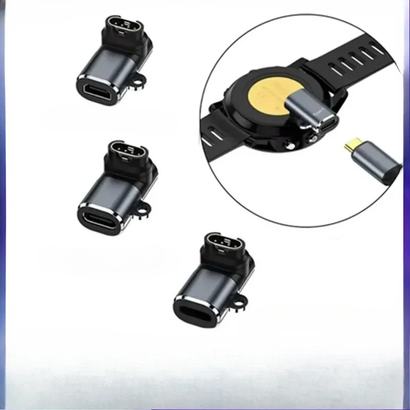 Ladeadapter-Anschluss für Garmin Fenix 5X/6X/7X/5/6/7/8 Venu X1 2 Plus Epix Pro Venu 3/3s SQ2 Instinct 2x Vivoactive 5/4/3