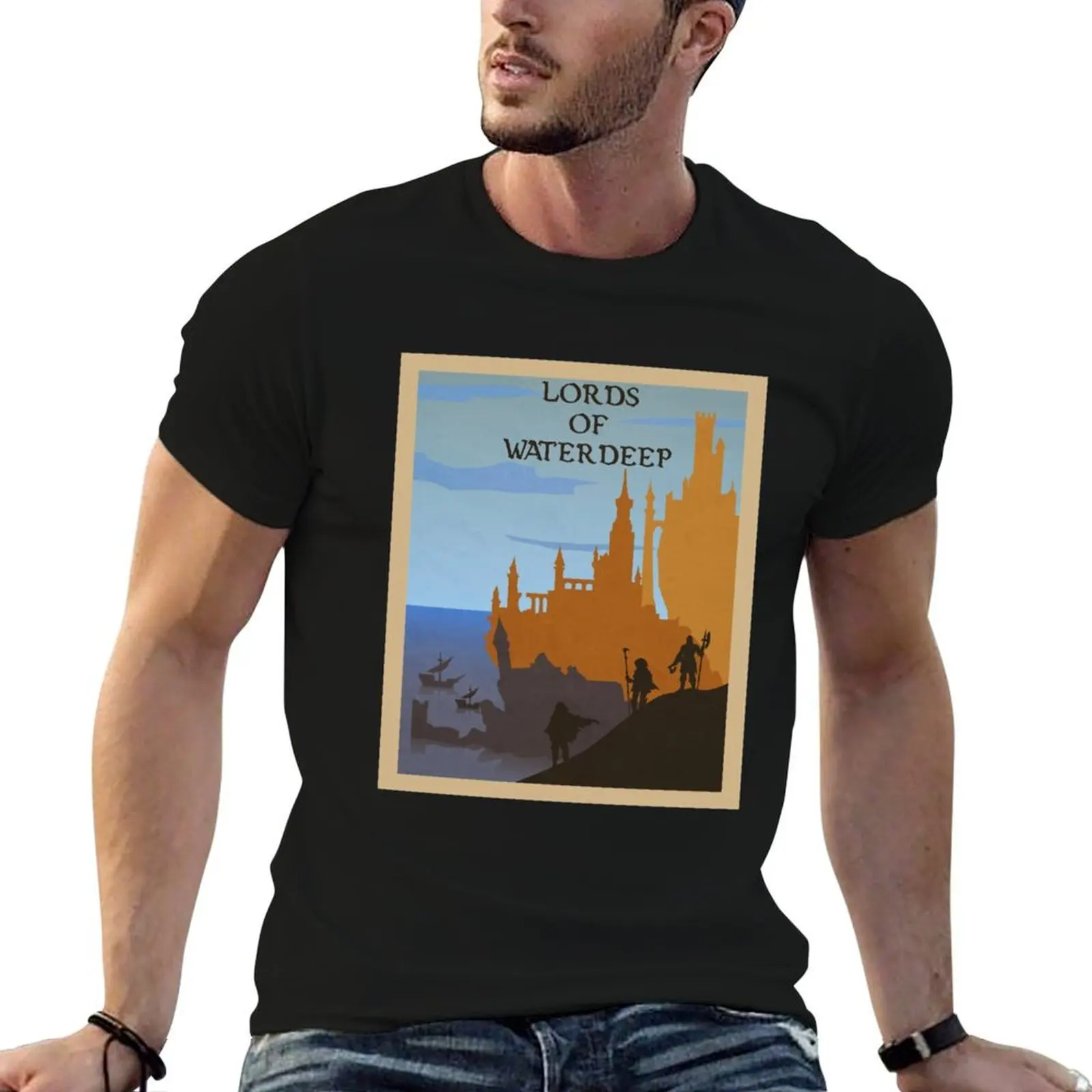 

Lords of Waterdeep T-Shirt t shirt man plain man t shirts for men T-Shirt