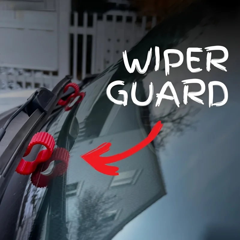Anti freezing bracket for car windshield wipers, a practical tool for winter car windshield wiper anti freezing protection