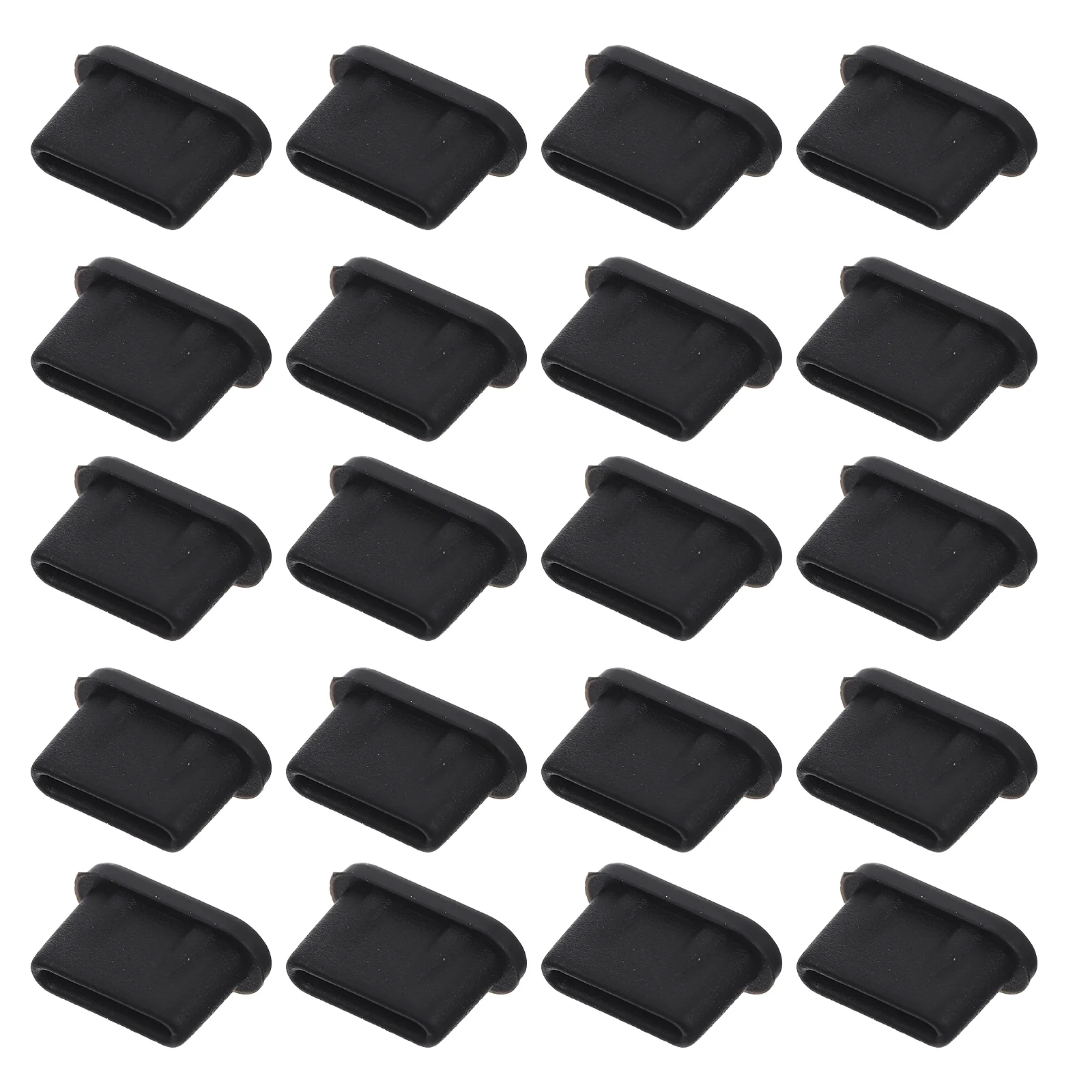 30 Pcs Data Cable Dust Plug Phone USB Port Anti Cover Type-C Anti-dust Stopper Anti-scratch Silica Gel