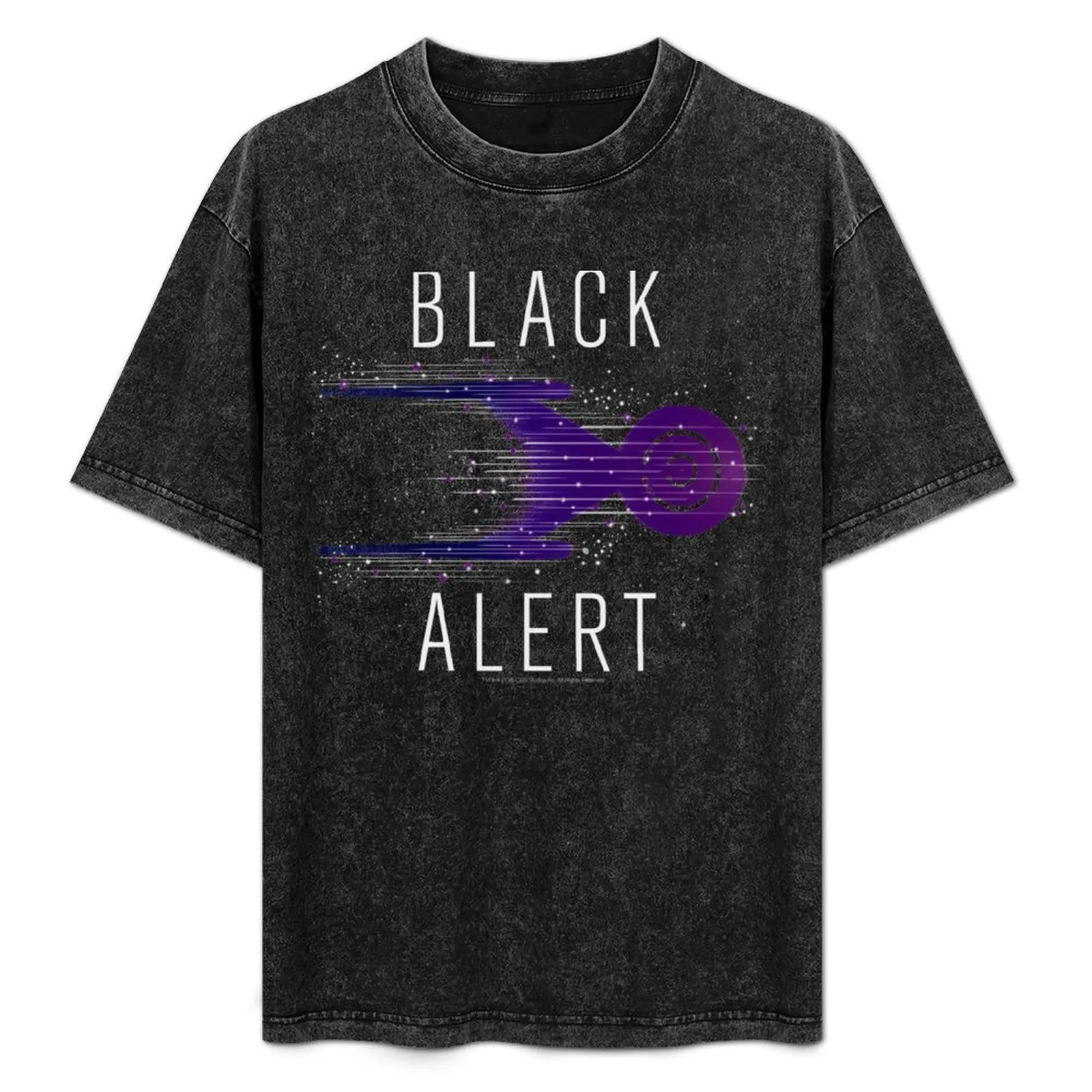 

Star Trek Discovery Black Alert Ship Space Fill T-Shirt custom t-shirts quick drying graphics mens t shirt