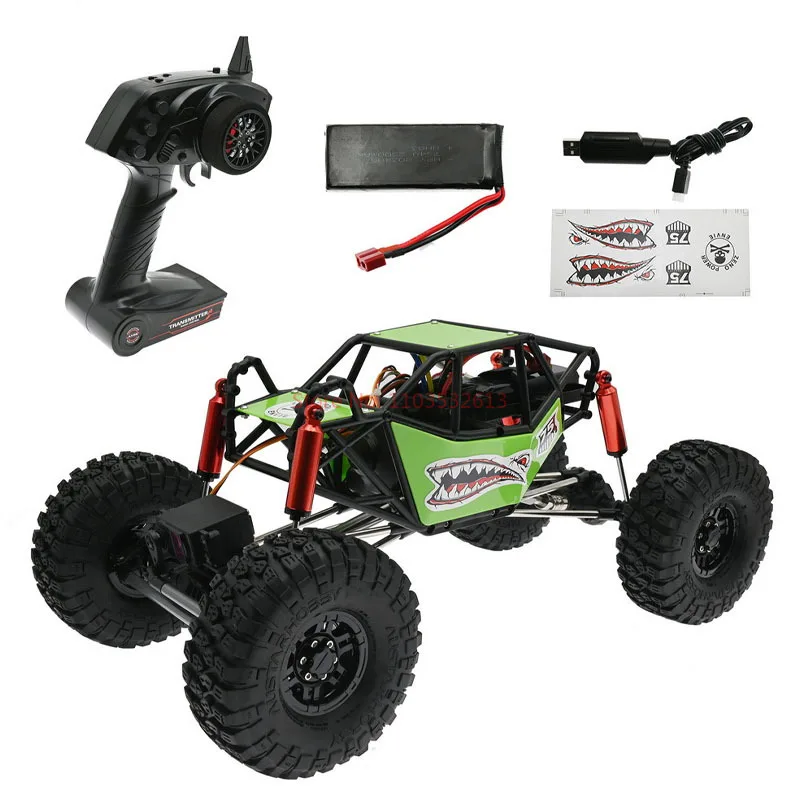 Traxxas 1:10 Scx10 Trx4 Tubular Rc Anti Roll Shark Version Rtr Climbing Off-Road Vehicle Gn8504 Outdoor Adult And Children\'S Toy