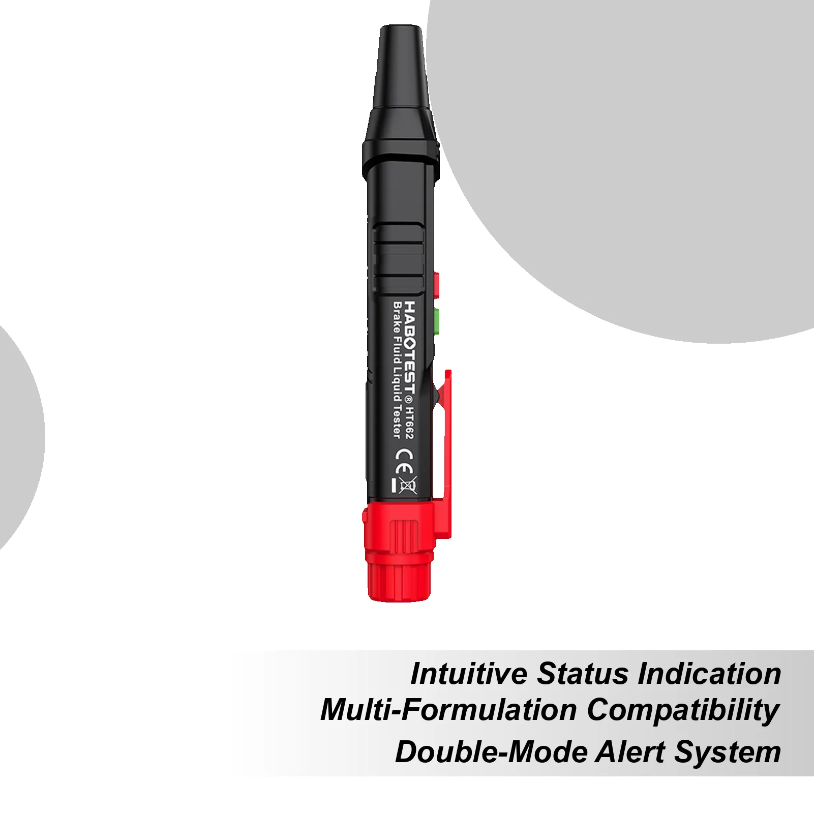 

Brake Fluid Moisture Tester Coolant Inspection Checker Brake Fluid Inspection Pen For Automotive Motorcycle Truck Home Garage