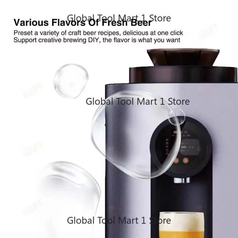 13L Smart Craft Beer Brewing Machine All-in-One WiFi Remote Control Automatic Beer Maker 110V 220V Home Brewing Equipment