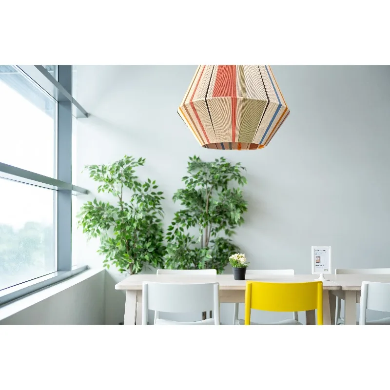 

Yarn lampshade, handmade lampshade, chandelier