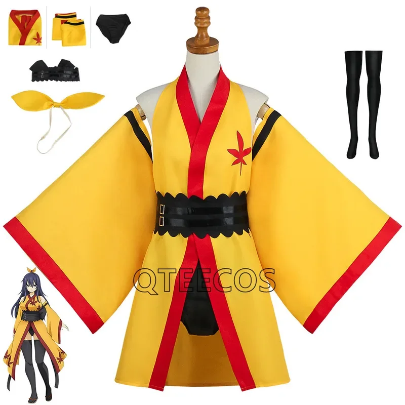 Andens Zero Cosplay Homura Kougetsu Anime Costume Kimono Women's Uniform Halloween Christmas Carnival Clothes