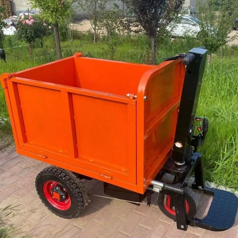 Mini-Raupenkipper, selbstladender Lader, elektrischer leichter LKW, Dreirad, Wagen, Trolley, Mini-Dumper