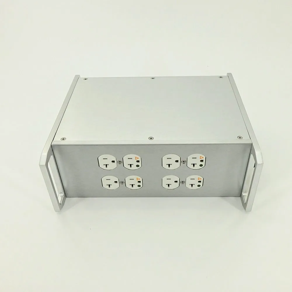 Crosbon Audio Power Conditioner Medical-Grade Audio Power Filter with 8 US Outputs and 2 CN Outputs