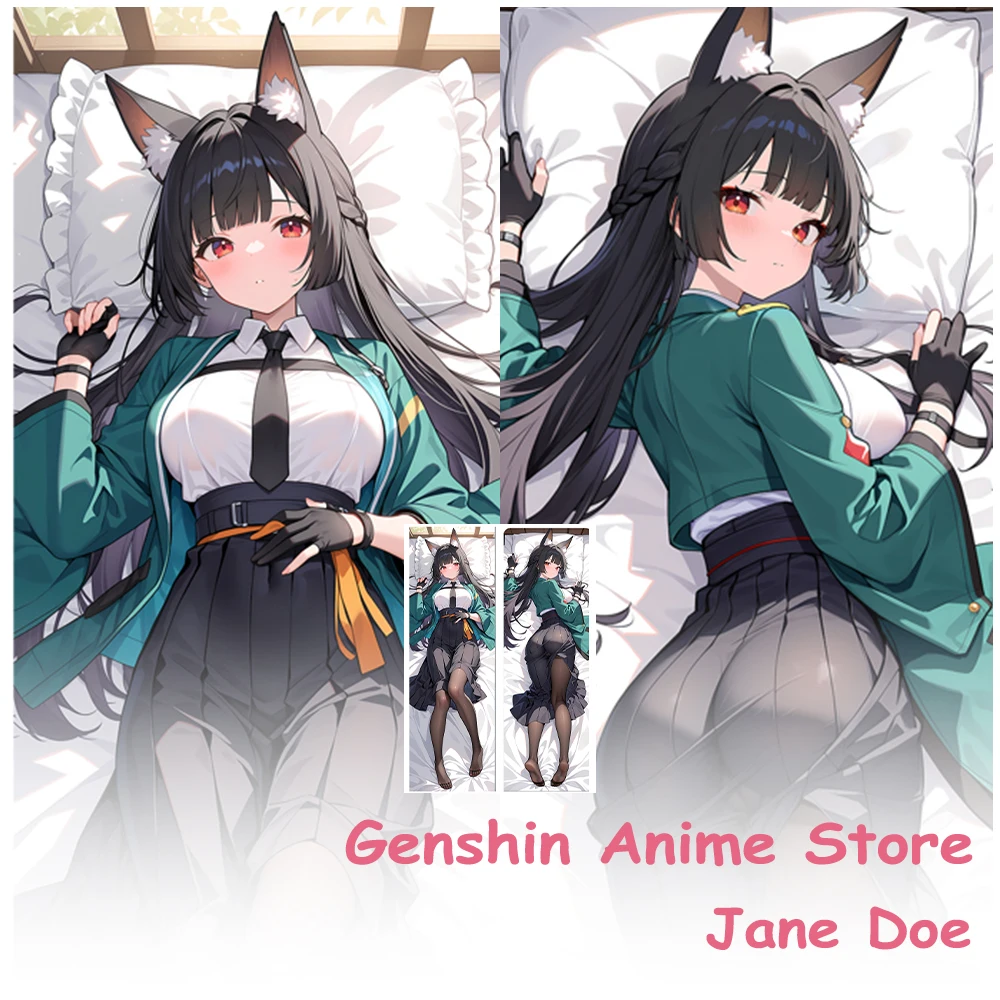 

Dakimakura Zenless Zone Zero Jane Doe Hugging Body Pillowcase Cosplay Props Anime Double-Sided Printed Otaku Cushion Covers