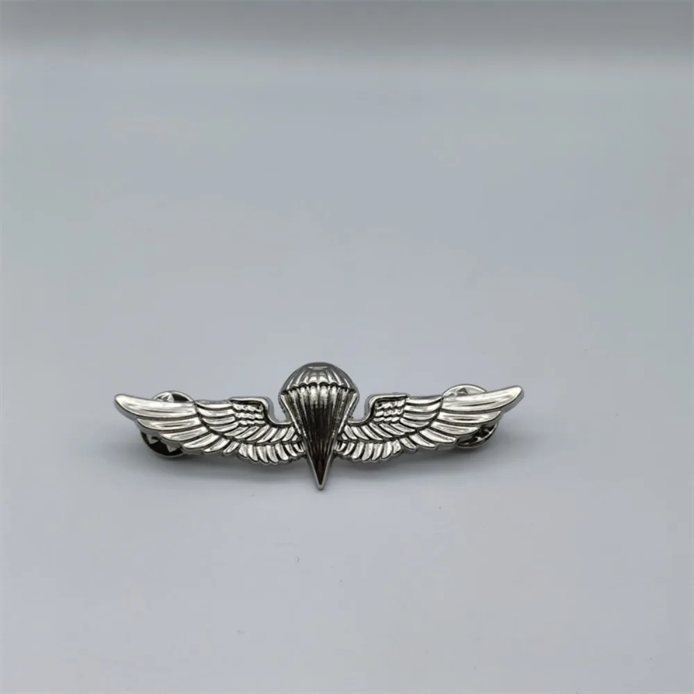 Trendy Gold Silver Plated Airplane Metal Wing Brooch for Men Women Vintage Pilot Aviator Pin Badge Backpack Clothing Accessories view 5