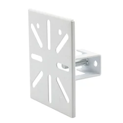 Universal Vertical Pole Mount Adapter with Screws Fixing, Wall Mounting Bracket for CCTV Security Camera PTZ Dome