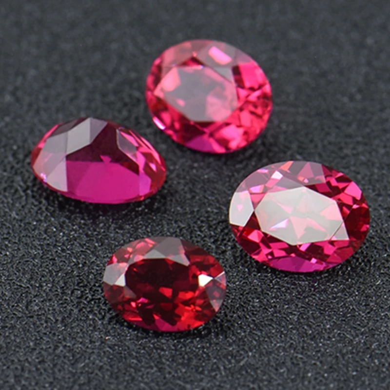 Pretty Ruby Loose Gemstone para Fazer Jóias, DIY Gem, Teste UV, Corte Oval, 13mm × 18mm, 16.0ct, VVS