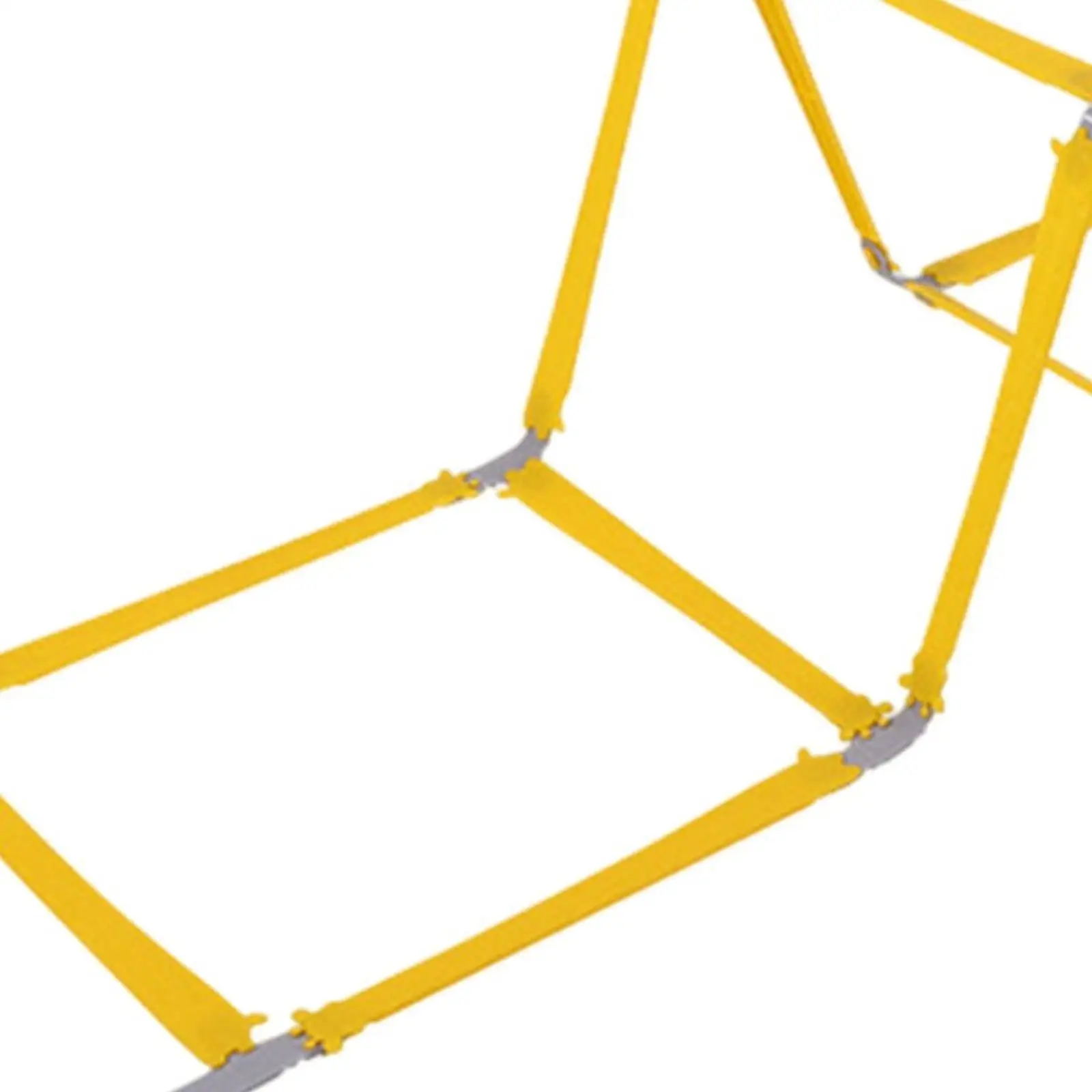 アジリティラダー 多目的 ポータブル 折りたたみ式 調節可能 サッカー スピードラダー