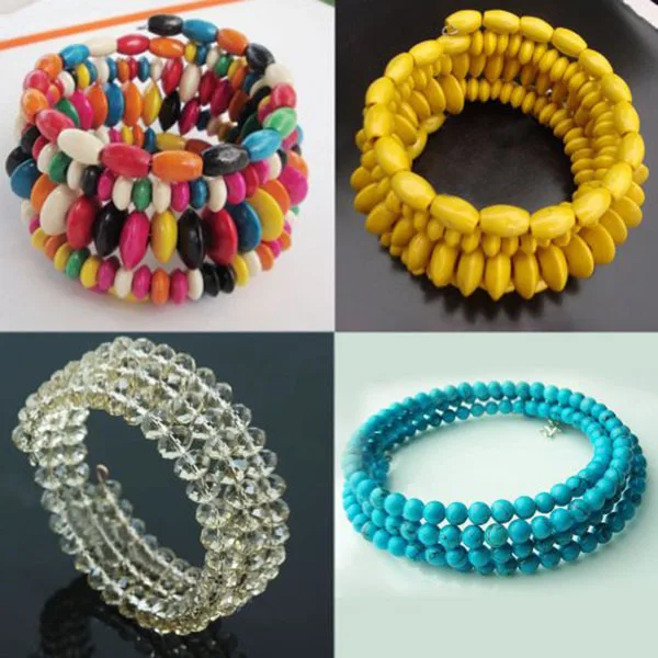 

100 Loop Steel Memory Wire Silver Plated Effective for DIY Beaded and Charm Bracelets Spiral Wire Bracelet Loop