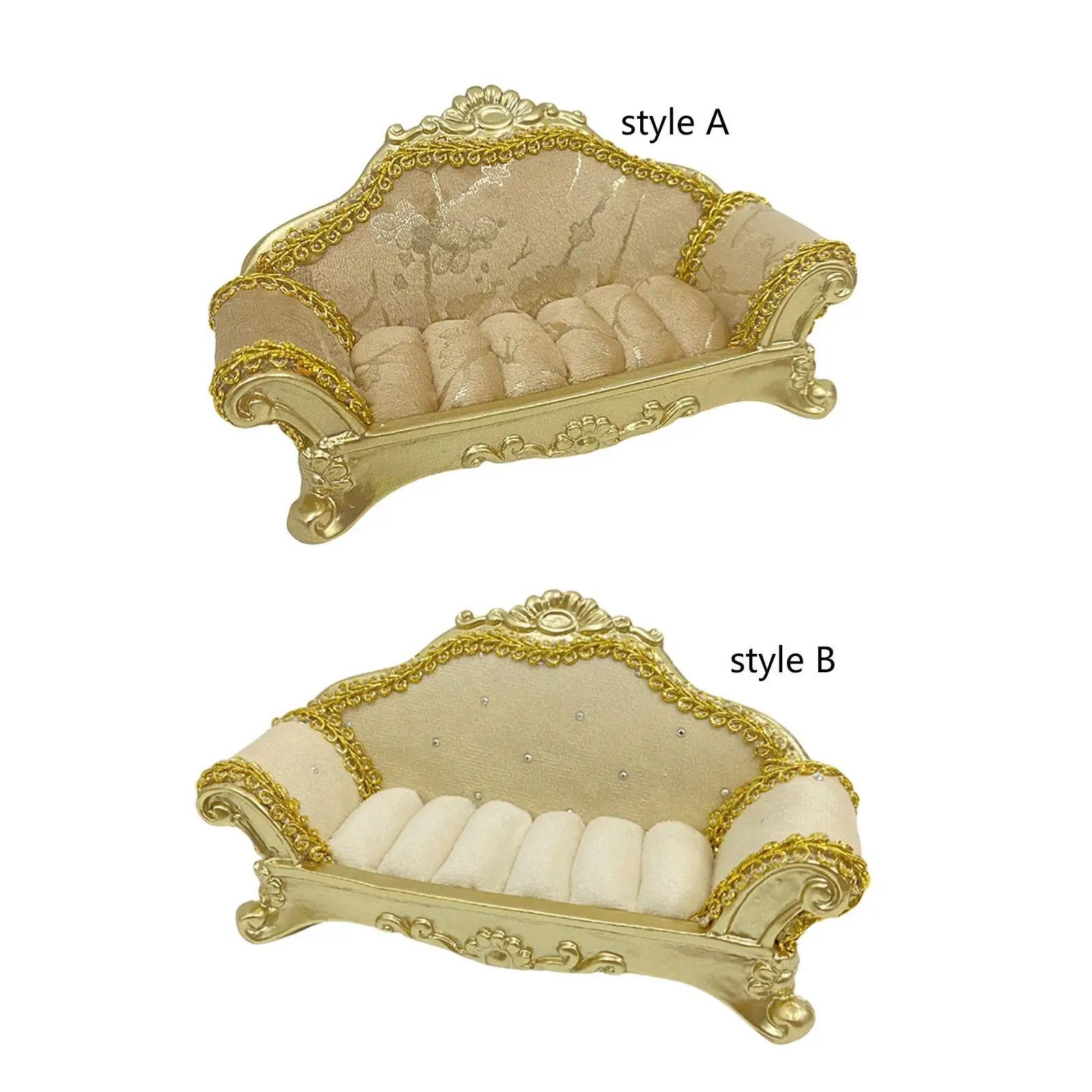 

Container for Jewelry Display with Ring Bearer Box And Earring Stand